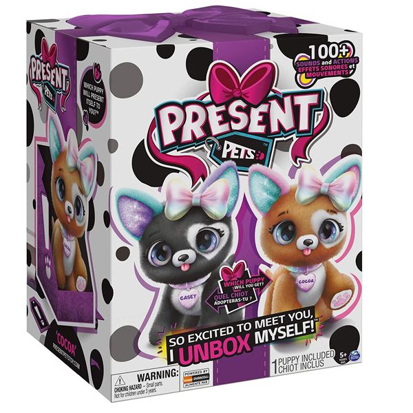 اسباب بازی شانسی اسپین مستر مدل present pets کد glitter